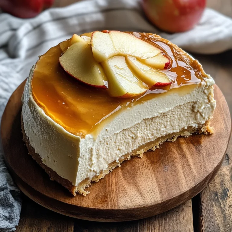 Apple Cider Cheesecake