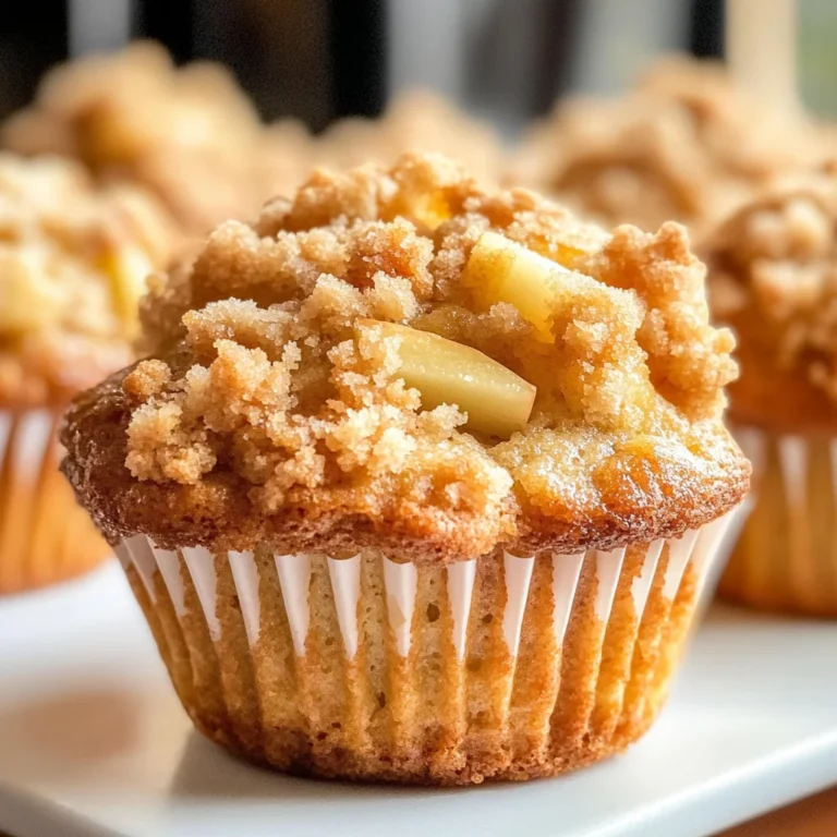 Apple Crumble Muffins
