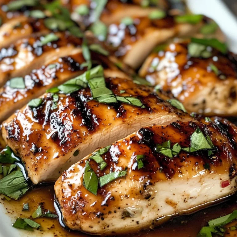 Balsamic Baked Chicken Breast: A Delicious and Easy Recipe for Dinner