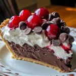Chocolate Cherry Cream Pie
