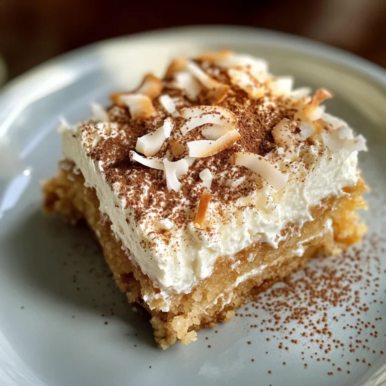 Coconut Rum (Coquito) Tiramisu