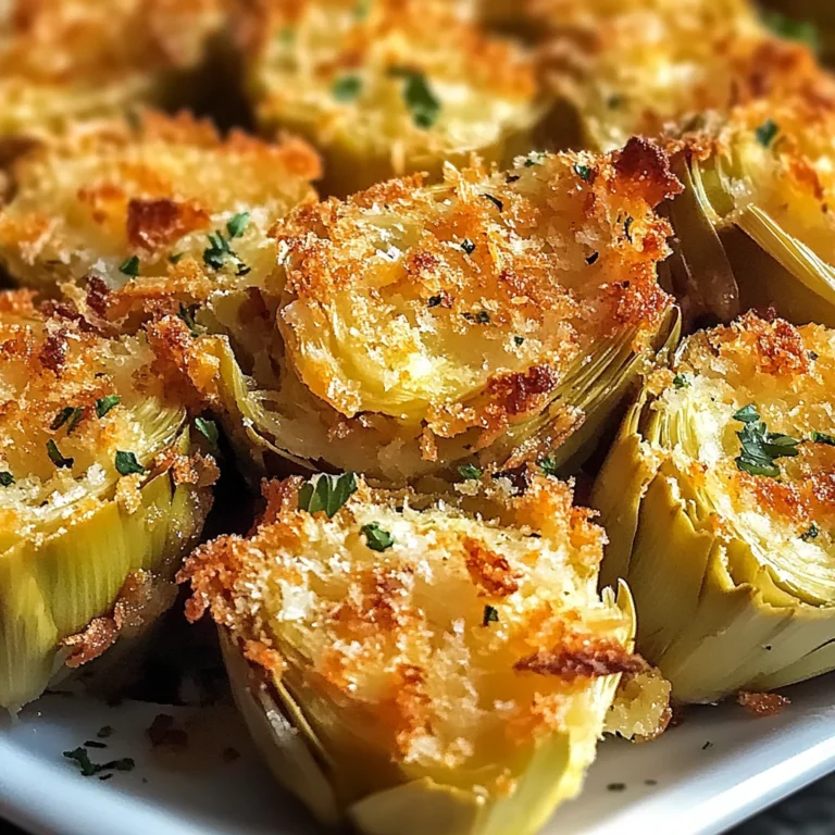 Crispy Parmesan Artichoke Hearts