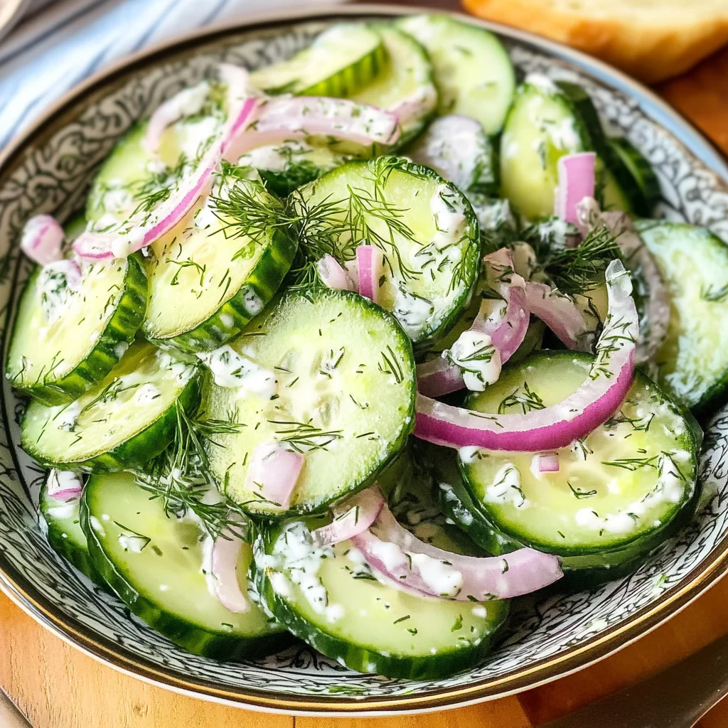 Cucumber Dill Salad