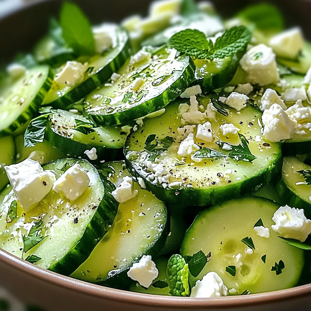 Cucumber Feta Salad