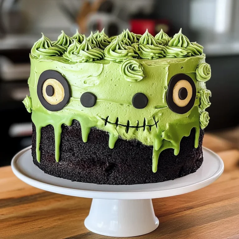 Frankenstein Cake