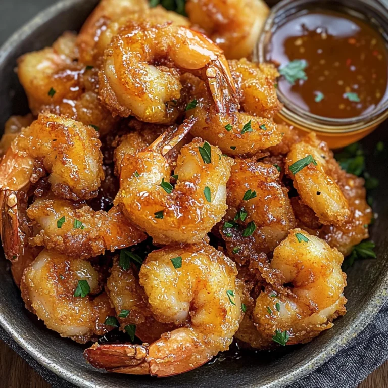 Hot Honey Fried Shrimp
