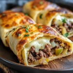 Keto Philly Cheesesteak Rolls