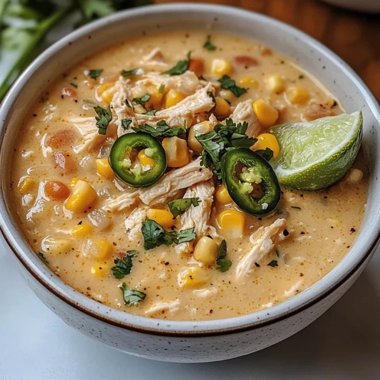 Mexican Street Corn White Chicken Chili Recipe