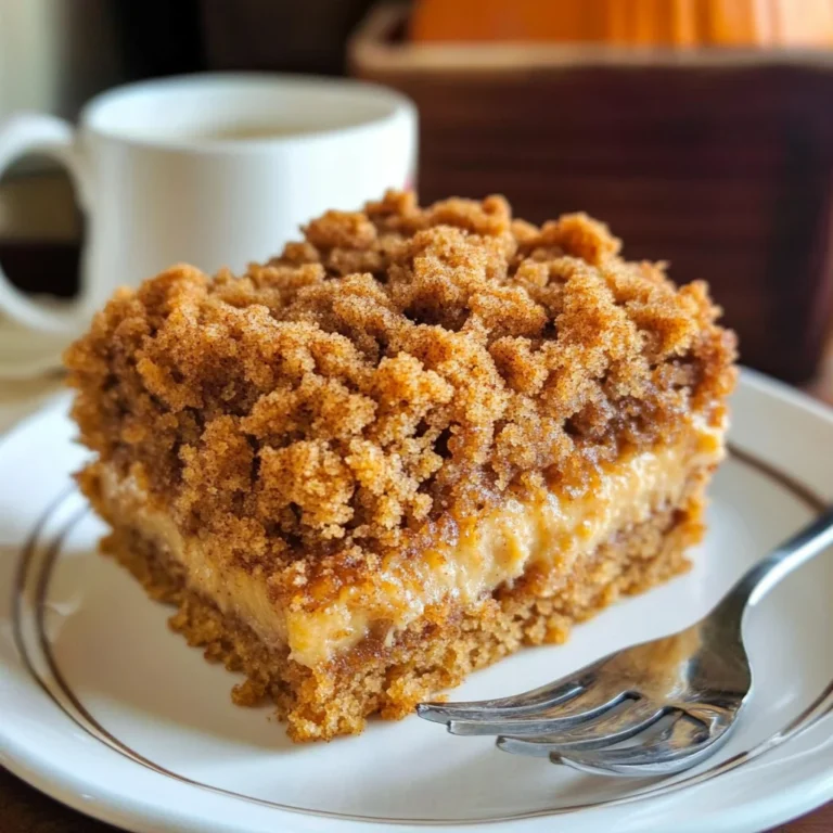 Pumpkin Spice Crumb Cake