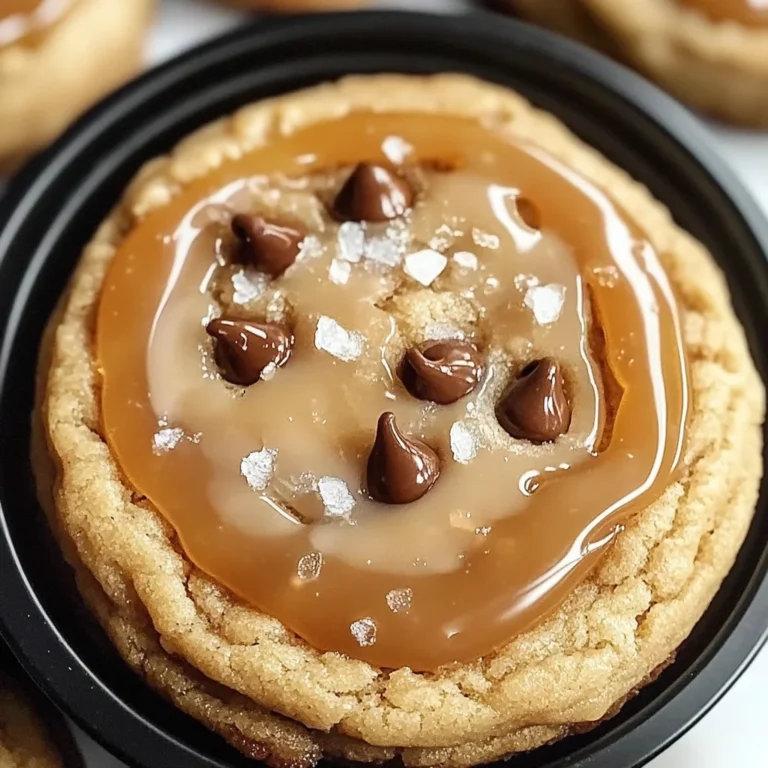 Salted Caramel Cheesecake Cookies