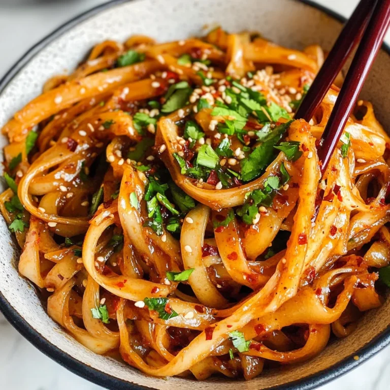 Shallot Chili Oil Noodles
