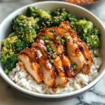 Sticky Chicken Bowls Recipe