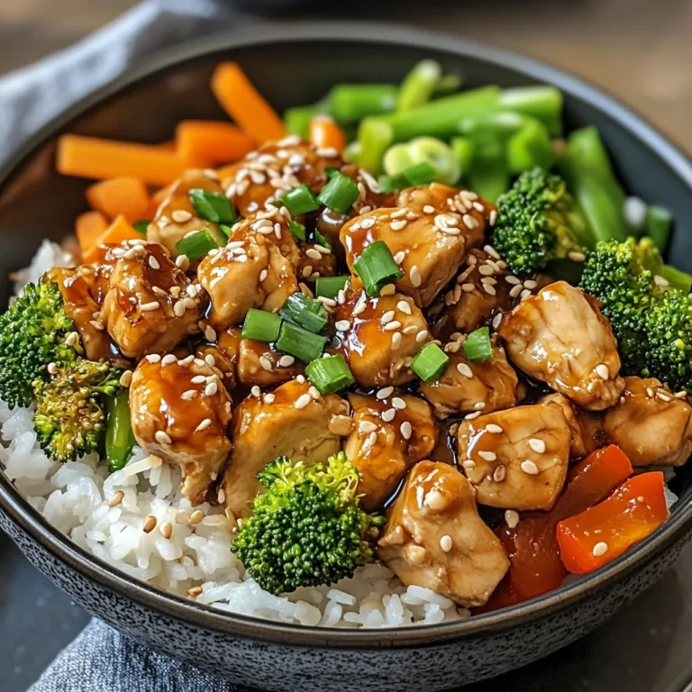 Teriyaki Chicken Rice Bowl