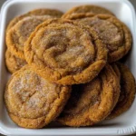chewy maple pumpkin cookies