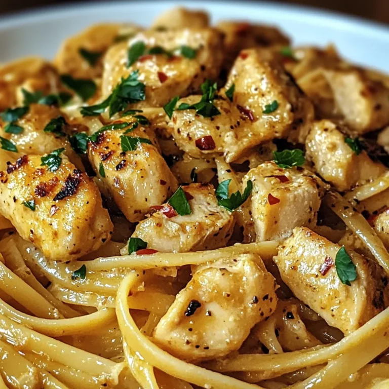 the best Cowboy Butter Chicken Linguine
