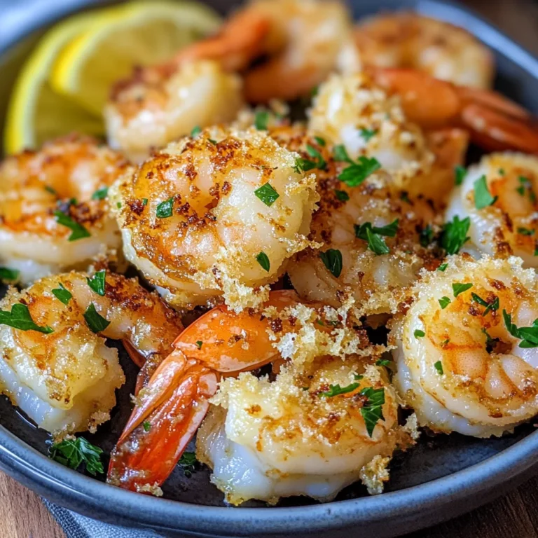 Air Fryer Garlic Parmesan Shrimp