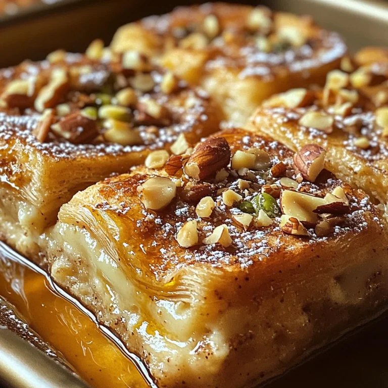 Baklava French Toast Bake