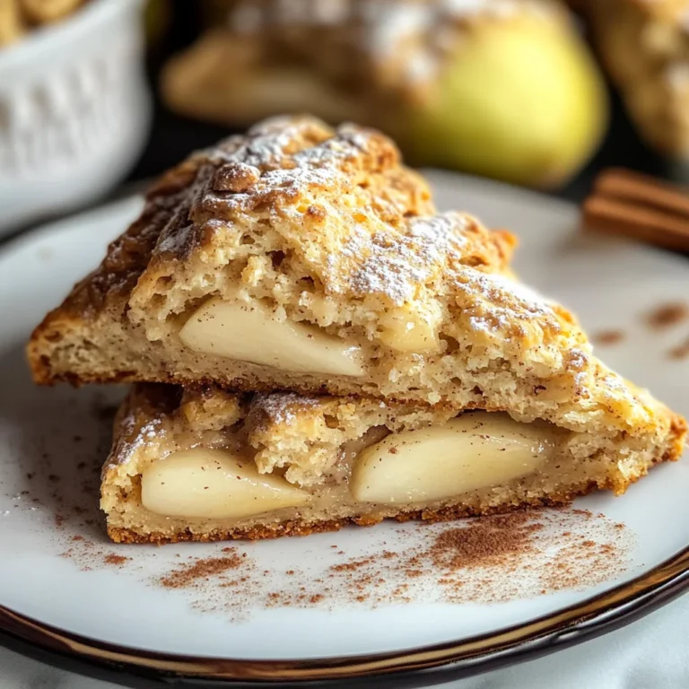 Chai Pear Scones