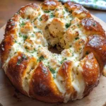 Chicken Alfredo Monkey Bread