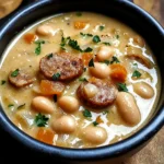 Creamy Bean Soup with Sausage