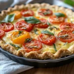 Flavorful Cherry Tomato Pie