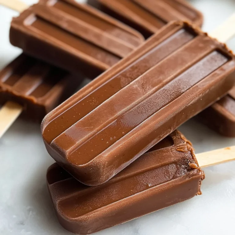 Fudge Popsicles