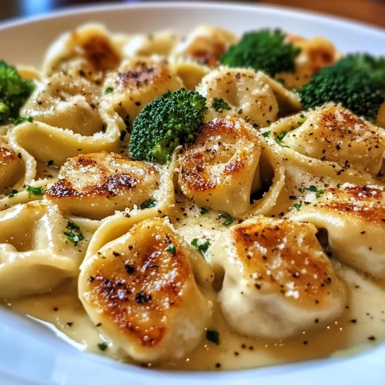 Garlic Parmesan Chicken Tortellini