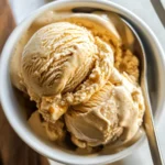 Homemade Maple Ice Cream