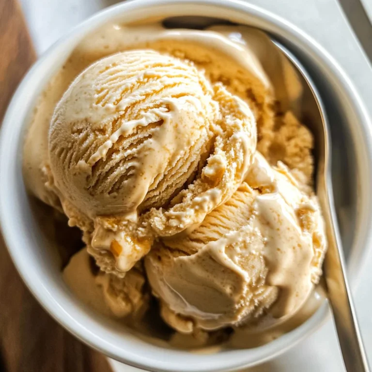 Homemade Maple Ice Cream