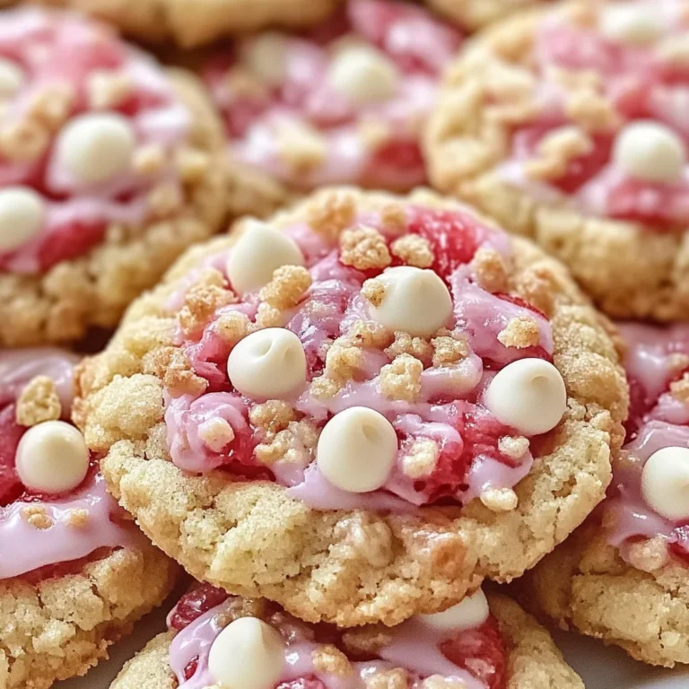 Strawberry Crunch Cookies