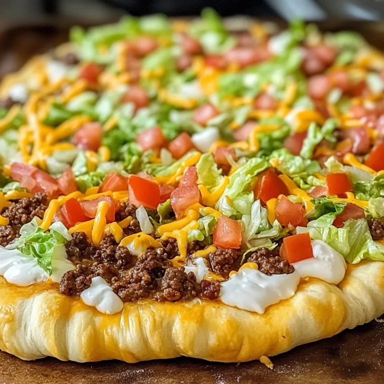 Taco Pizza Appetizer: A Delightful Fusion of Flavors