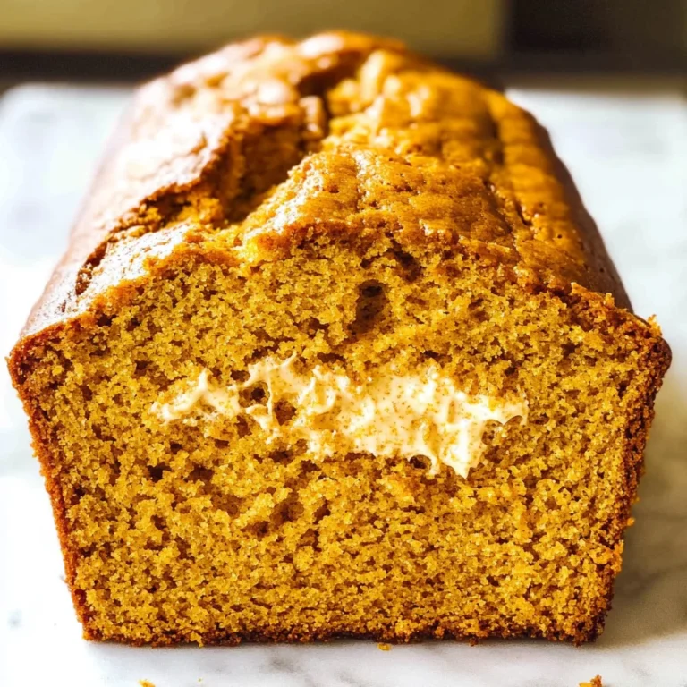 Vanilla Pudding Pumpkin Bread