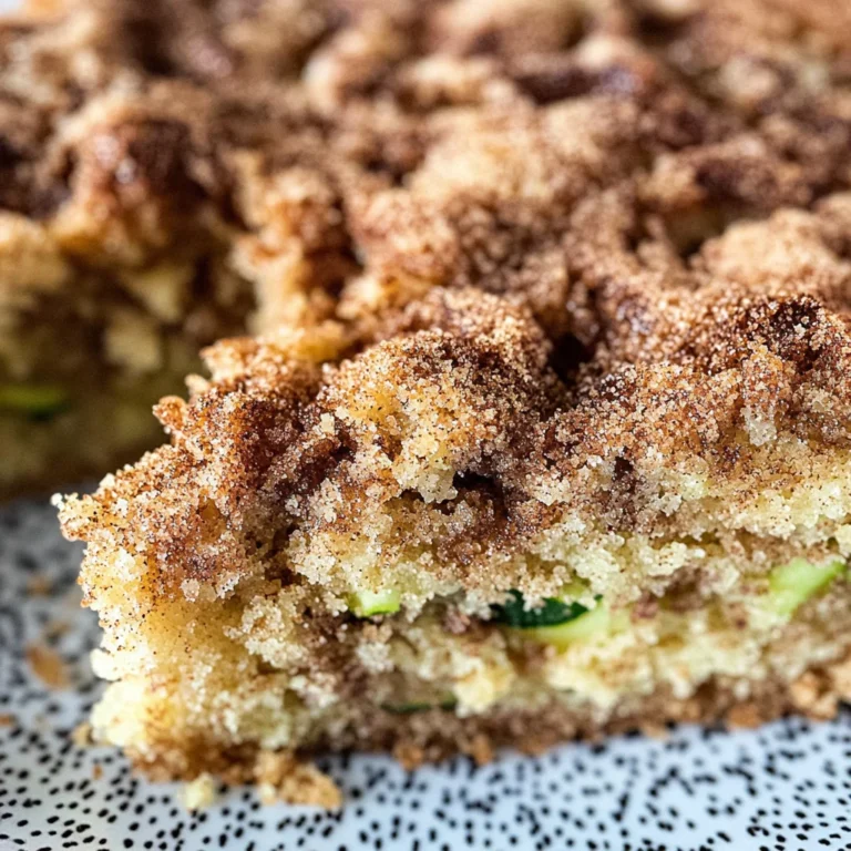 Zucchini Coffee Cake Recipe