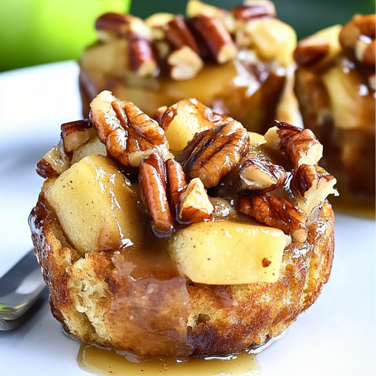 Irresistible Apple Pecan French Toast Cups for Brunch Bliss