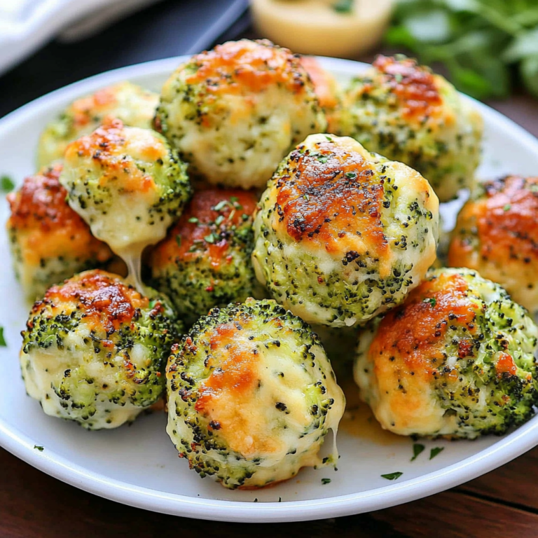 Irresistible Baked Broccoli Cheese Balls Recipe to Try!