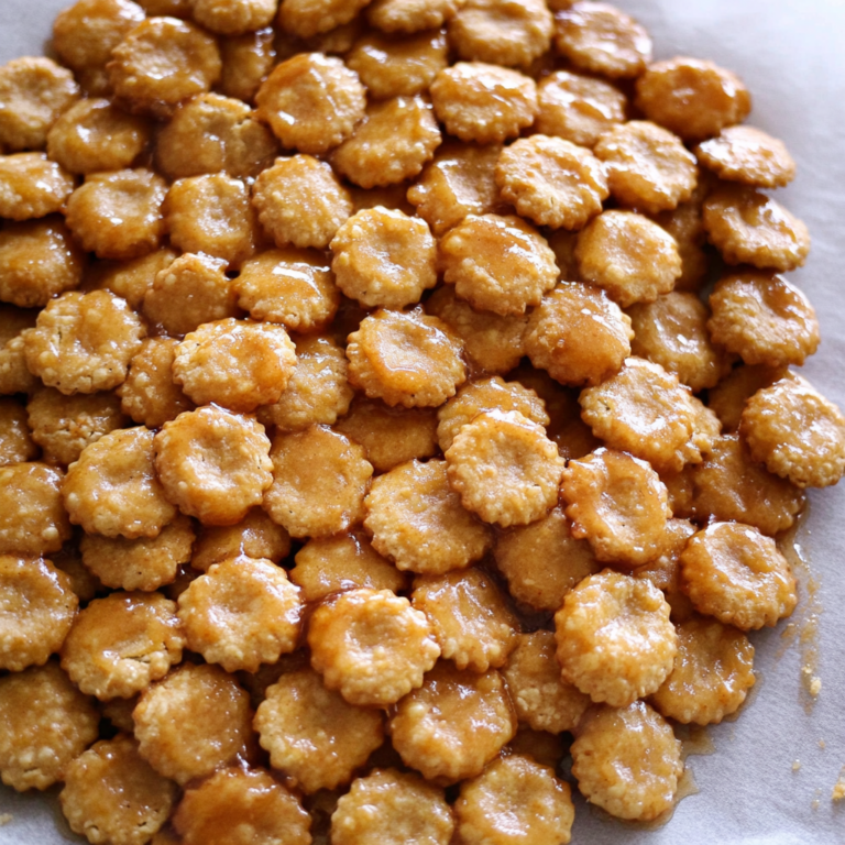 Irresistible Caramel Crackers: Sweet & Salty Delight