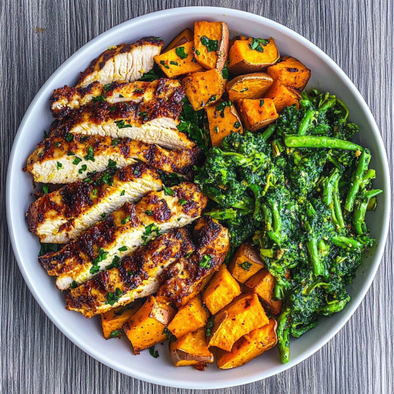 Ultimate Chicken Sweet Potato Bowl: Easy High-Protein Del…