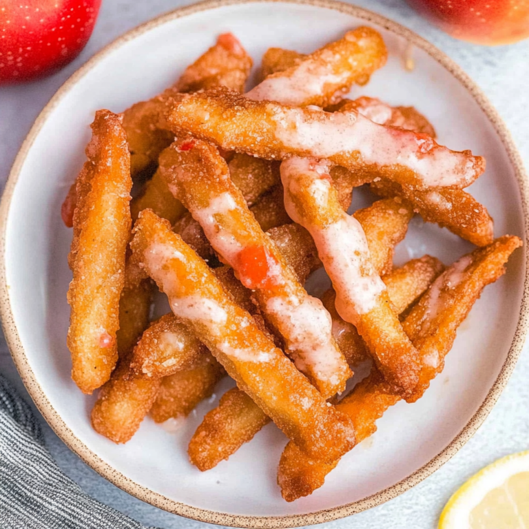 Irresistible Crispy Air Fryer Apple Fries Recipe