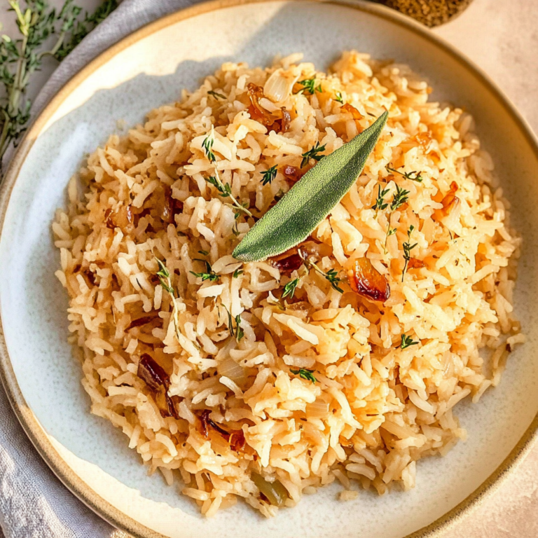 Irresistible French Onion Butter Rice Recipe to Savor