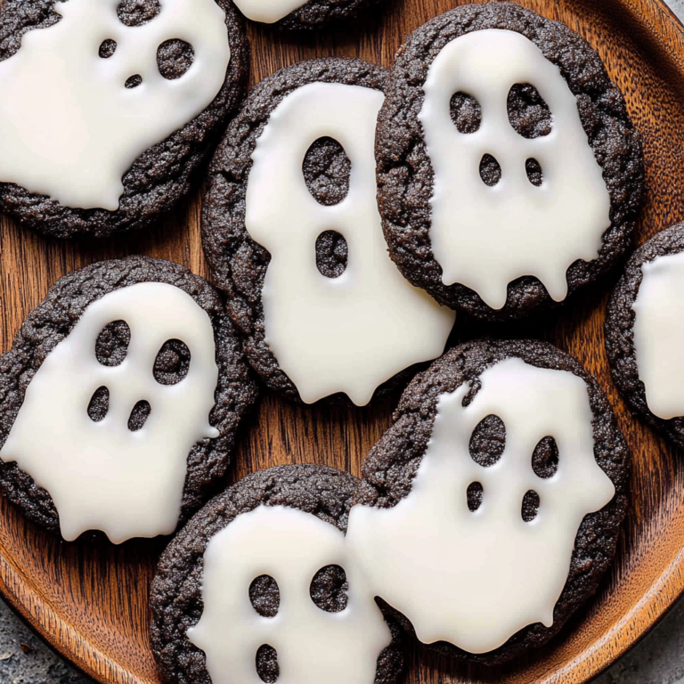 Spooktacular Ghost Cookies: A Fun Halloween Treat!