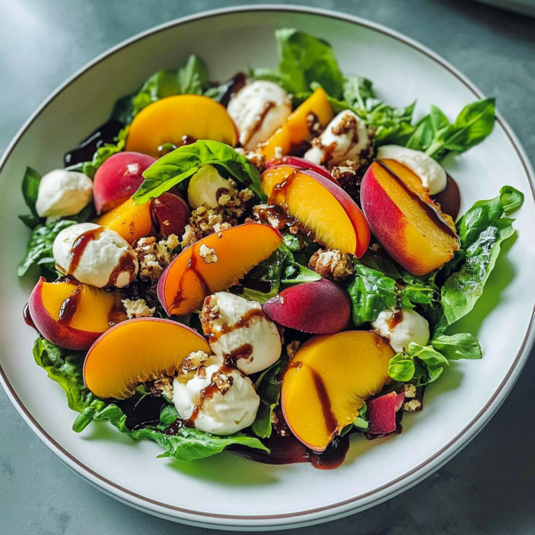 Indulge in Millionaire Peach Salad: A Sweet Delight!