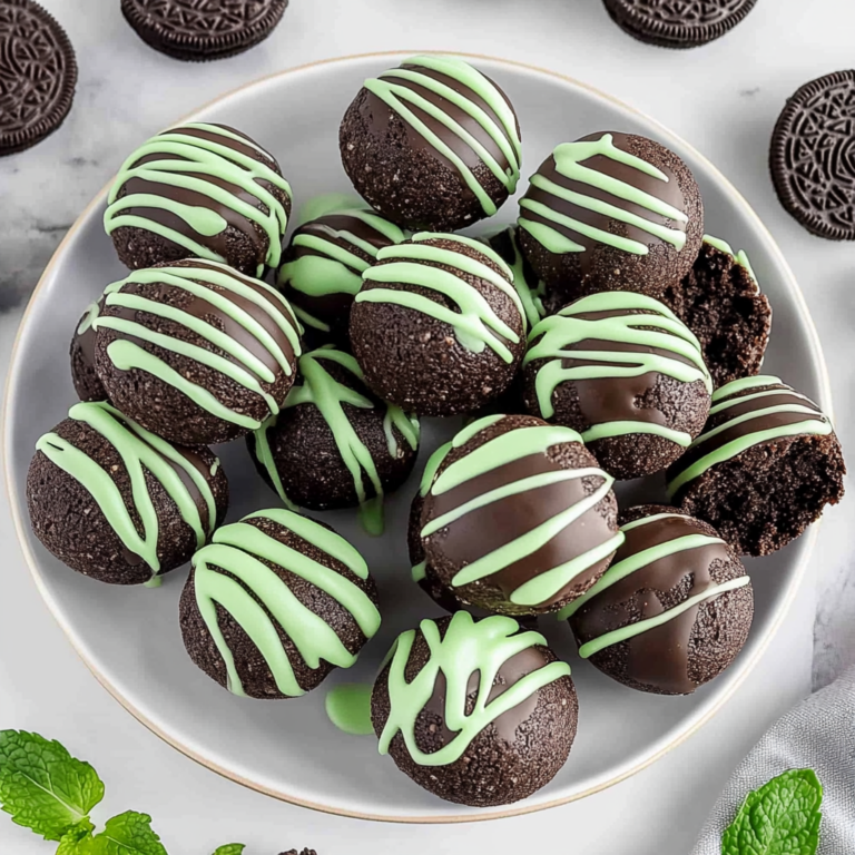 Irresistible Mint Oreo Truffles for Any Celebration
