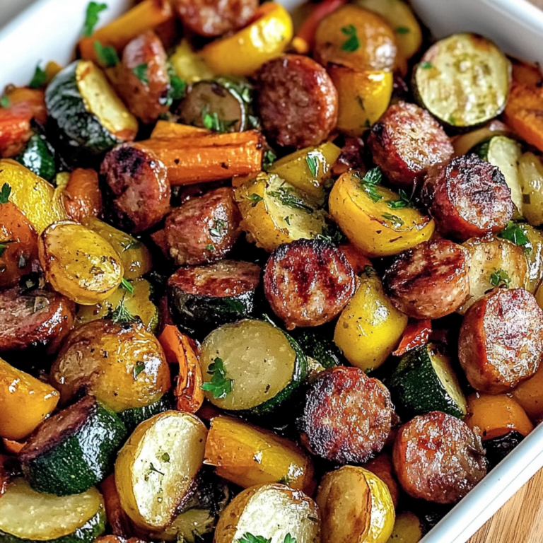 Discover Incredible Sheet Pan Sausage & Veggies Tonight!
