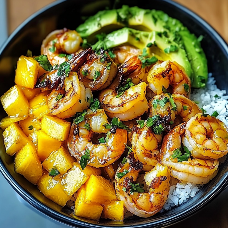 Irresistible Shrimp Avocado Mango Bowls for Summer Bliss