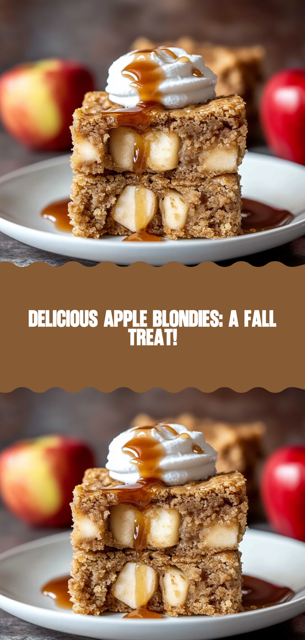 Apple Blondies
