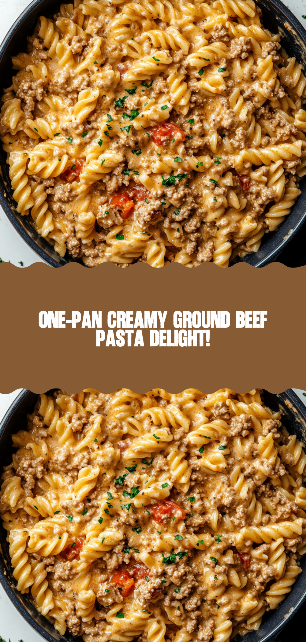 Stovetop Creamy Ground Beef Pasta